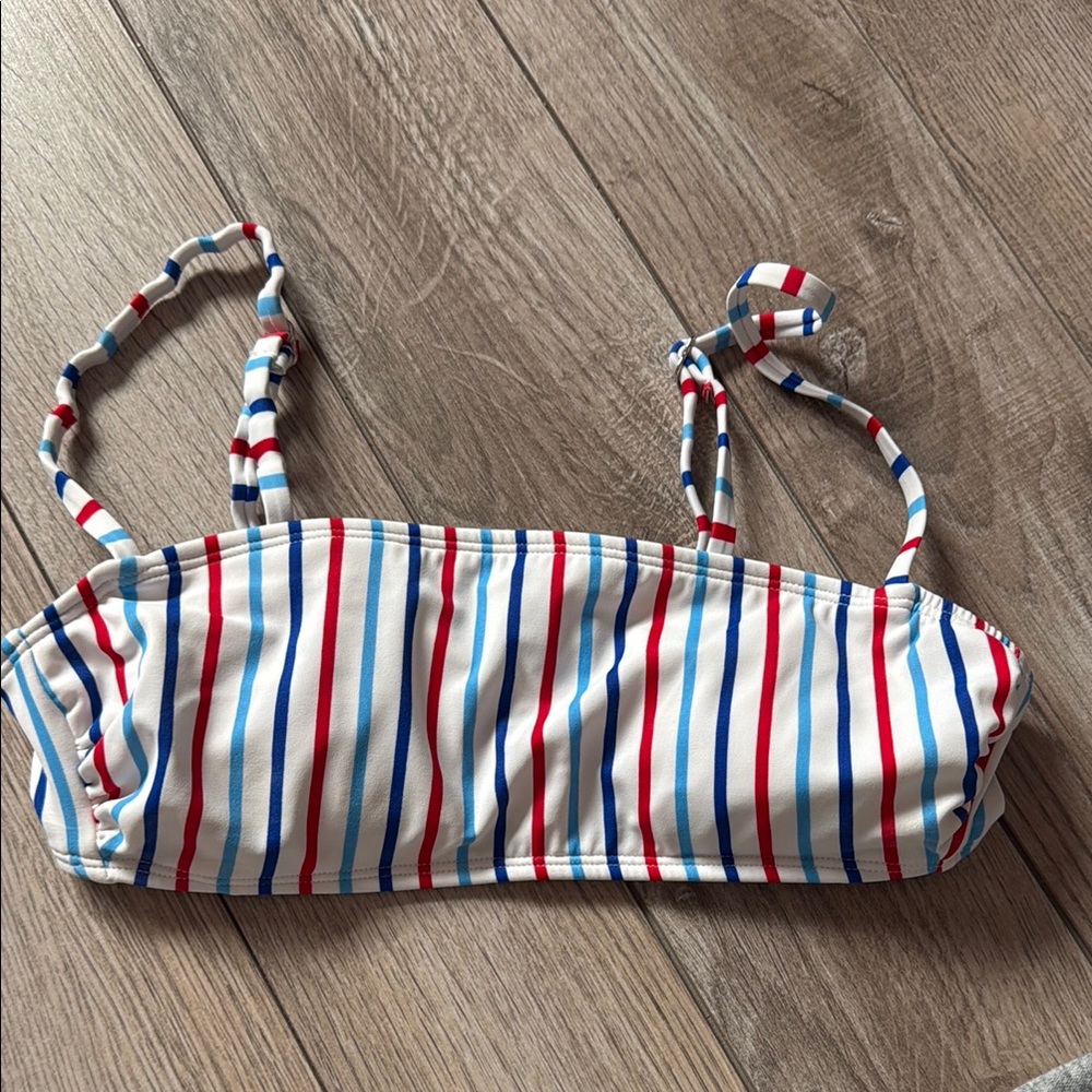 Striped Bikini Top